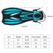 Adjustable Short Swimming Fins Open Heel Snorkeling And Dive Training Flippers 3