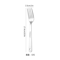Stainless Steel Camping Cutlery Set Portable Spoon Fork Knife With Storage Bag 5