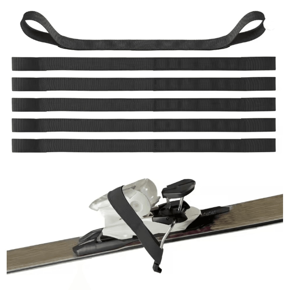 Ski Binding Brake Retainer Straps Adjustable Ski Retainers Set Of 6 5