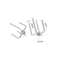 Double Sided Rotisserie Fork Stainless Steel BBQ Skewer For Grilling And Roasting 6