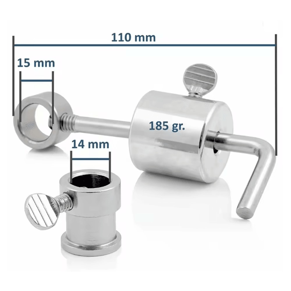 Double Sided Rotisserie Fork Stainless Steel BBQ Skewer For Grilling And Roasting 8