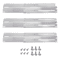 Adjustable Grill Heat Plate Shield Replacement Porcelain Steel Flavorizer Bars 6