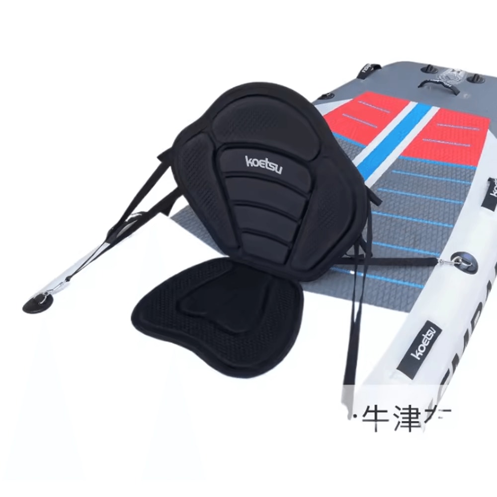 Padded Kayak Seat Adjustable Back Support For Canoe SUP And Fishing 3