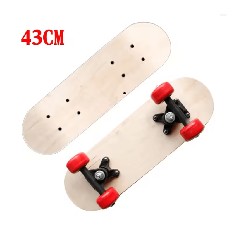 DIY Wooden Skateboard Whiteboard Blank Deck For Kids Art And Creative Play 8
