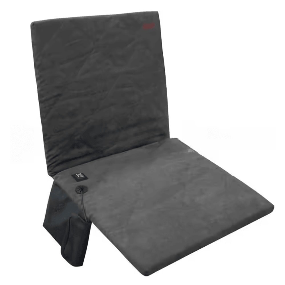 Portable Heated Stadium Seat Extra Wide Foldable Seat Cushion With Back Support 5