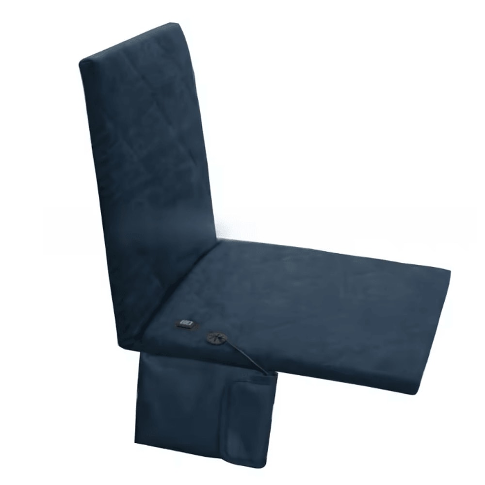 Portable Heated Stadium Seat Extra Wide Foldable Seat Cushion With Back Support 6