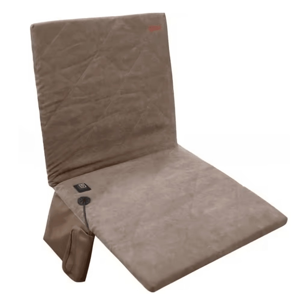 Portable Heated Stadium Seat Extra Wide Foldable Seat Cushion With Back Support 7