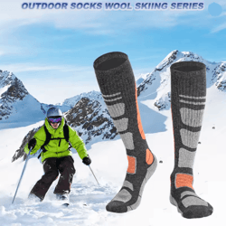 merino wool thermal compression socks for winter ski hiking and snowboarding