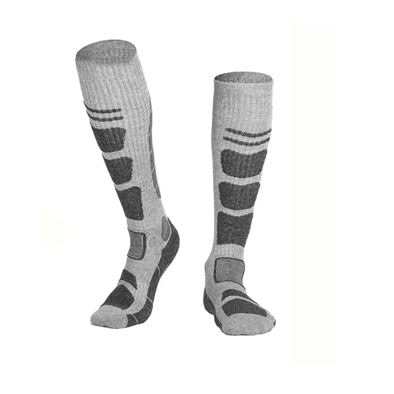Merino Wool Thermal Compression Socks For Winter Ski Hiking And Snowboarding 7