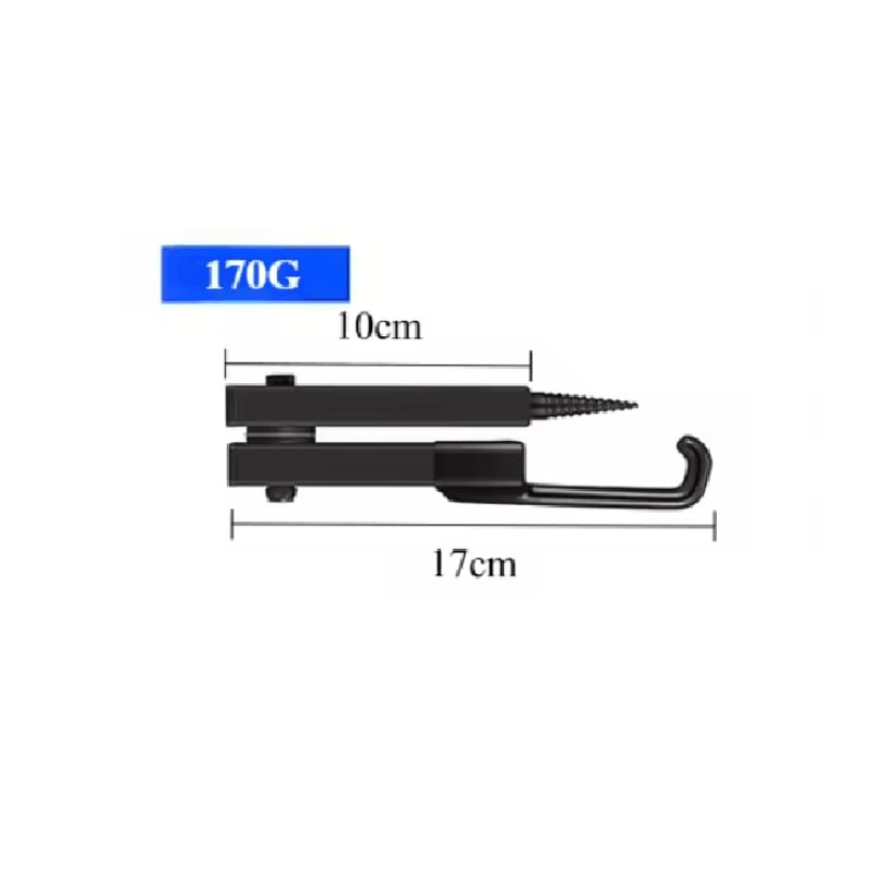 Tree Stand Bow Hanger Folding Bow Holder Hook For Hunting And Archery 5