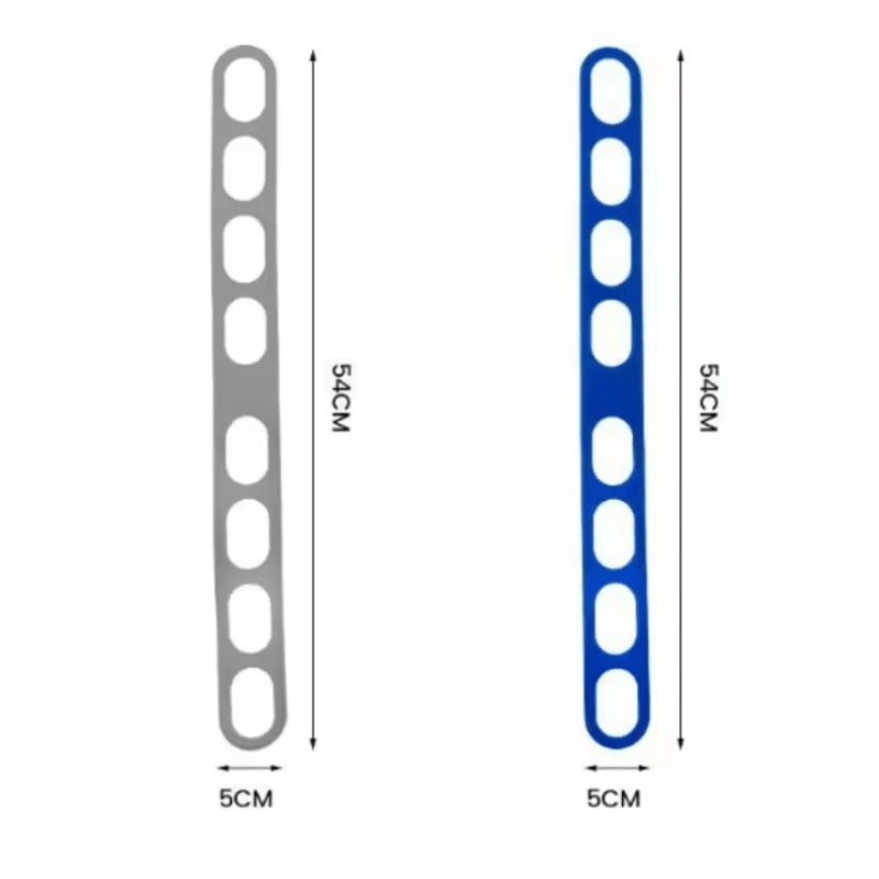 Reusable Silicone Elastic Pot Lid Strap Universal Food Container Holder 1