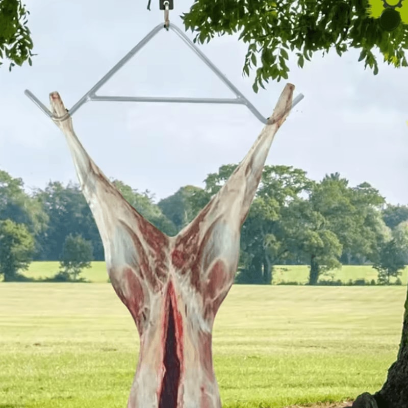 Heavy Duty Stainless Steel Deer Hoist Gambrel For Hunting And Game Processing 0