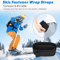 Adjustable Ski Fastener Straps With Protective Pads For Carrying Skis 0