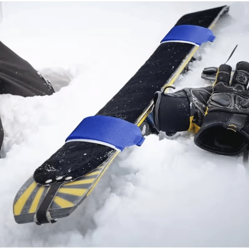 Adjustable Snowboard Straps With Protective Pads For Easy Carry And Storage 2