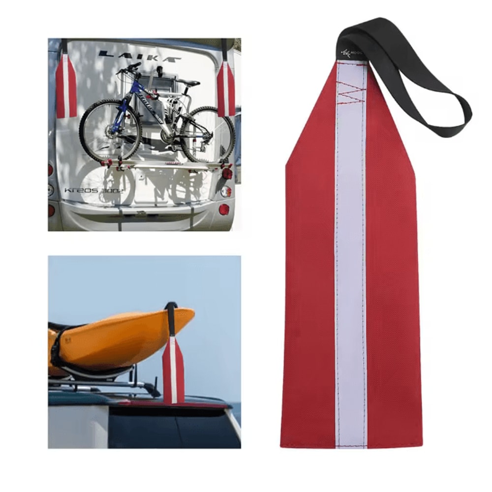 Kayak Safety Flag High Visibility Reflective Warning Flag For Canoe And Boat 3