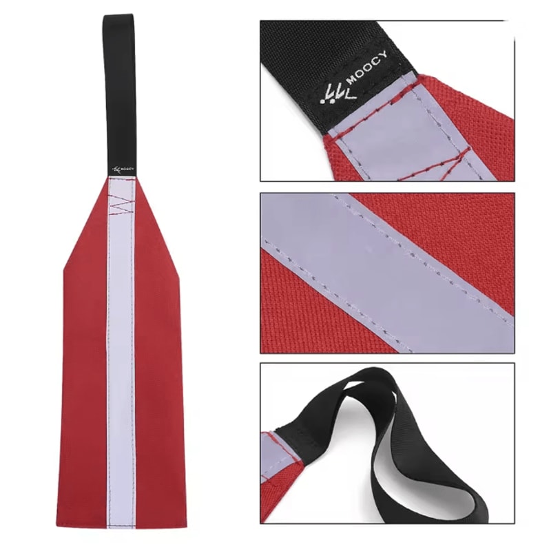 Kayak Safety Flag High Visibility Reflective Warning Flag For Canoe And Boat 4