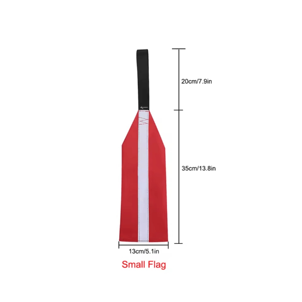 Kayak Safety Flag High Visibility Reflective Warning Flag For Canoe And Boat 6