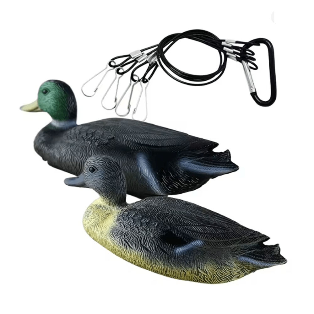 Duck Decoy Rig Tangle Free Coated Cable Anchors For Waterfowl Hunting 3