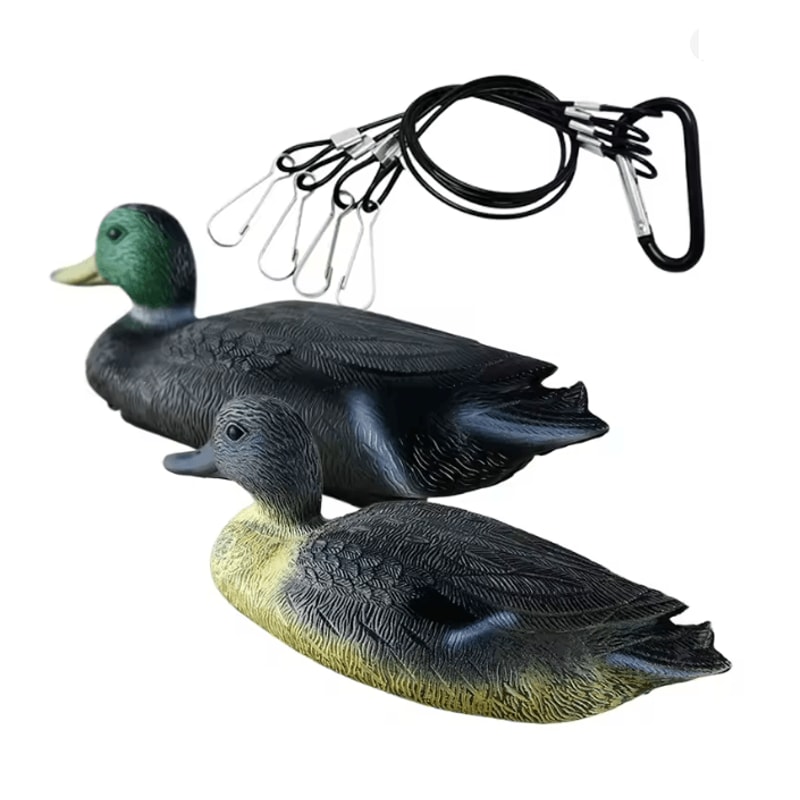 Duck Decoy Rig Tangle Free Coated Cable Anchors For Waterfowl Hunting 3
