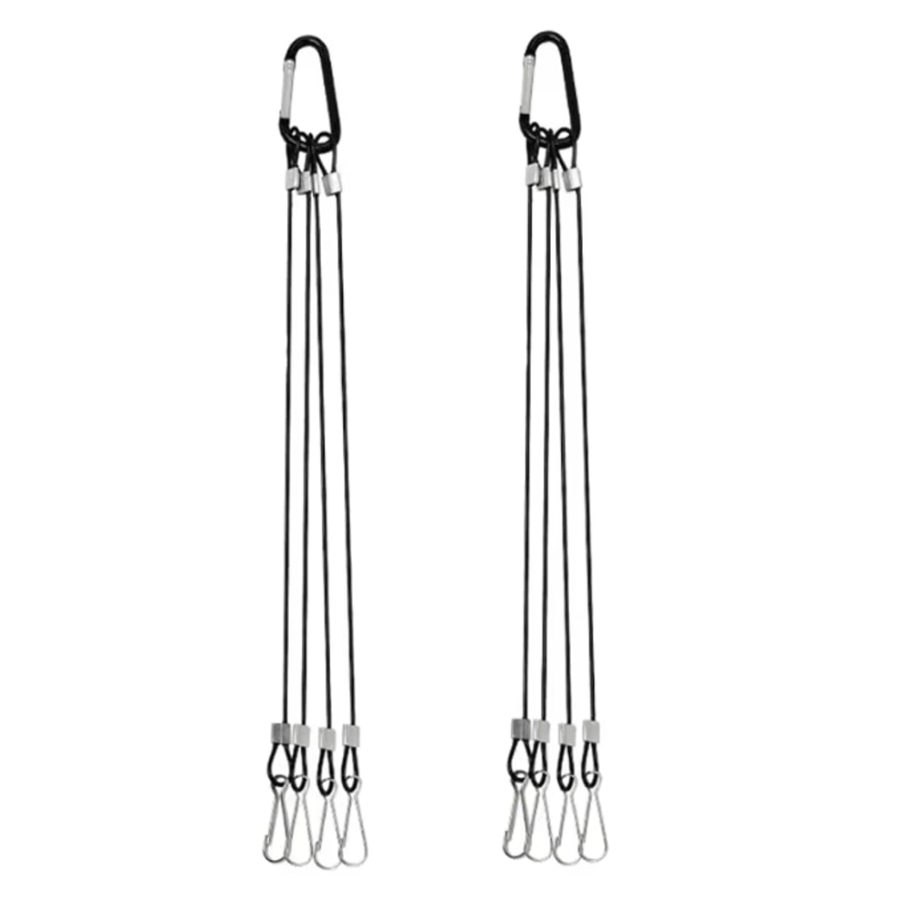 Duck Decoy Rig Tangle Free Coated Cable Anchors For Waterfowl Hunting 5