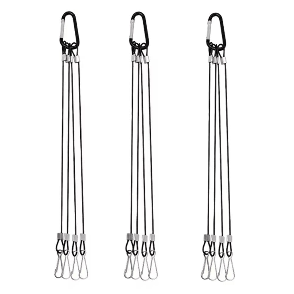 Duck Decoy Rig Tangle Free Coated Cable Anchors For Waterfowl Hunting 6