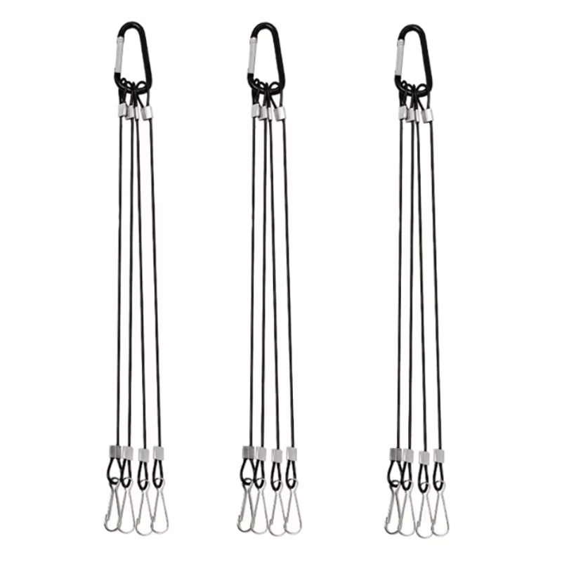 Duck Decoy Rig Tangle Free Coated Cable Anchors For Waterfowl Hunting 6