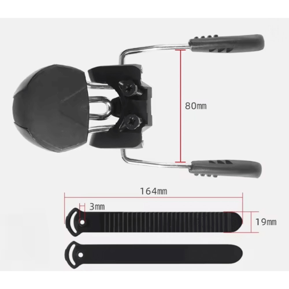 Snowboard Binding Ladder Strap Replacement Toe And Ankle Fixing Strap 2