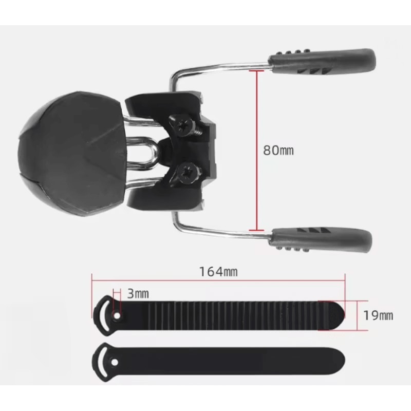 Snowboard Binding Ladder Strap Replacement Toe And Ankle Fixing Strap 2