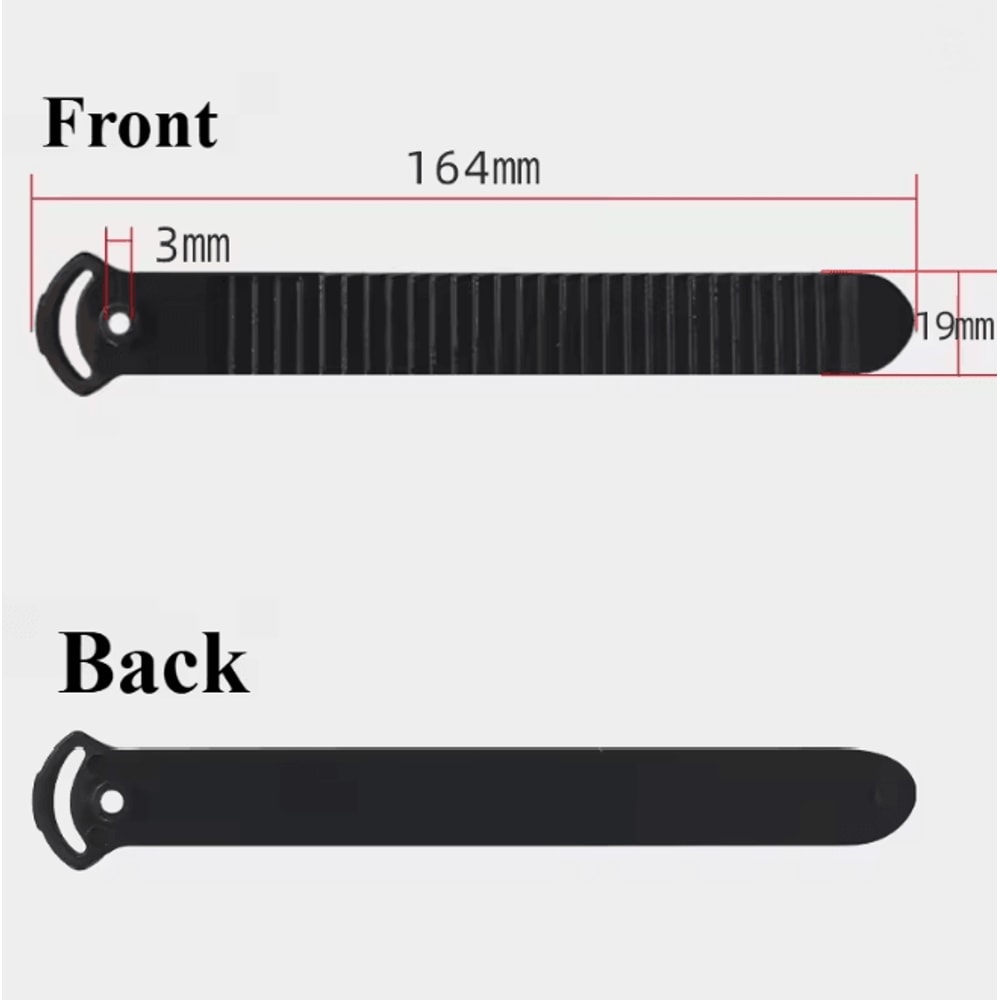 Snowboard Binding Ladder Strap Replacement Toe And Ankle Fixing Strap 5