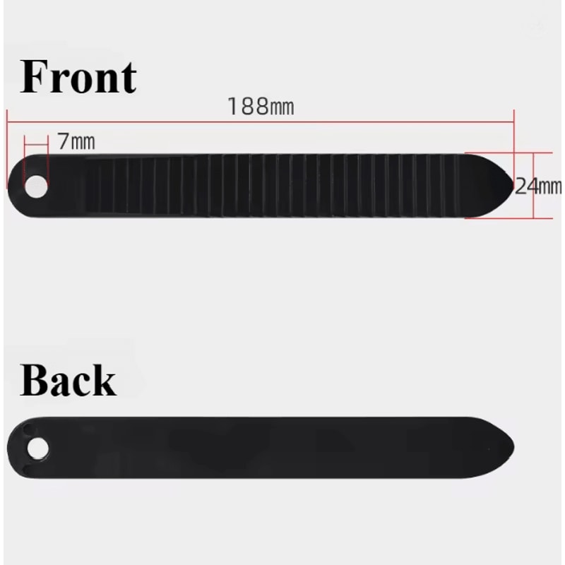 Snowboard Binding Ladder Strap Replacement Toe And Ankle Fixing Strap 6