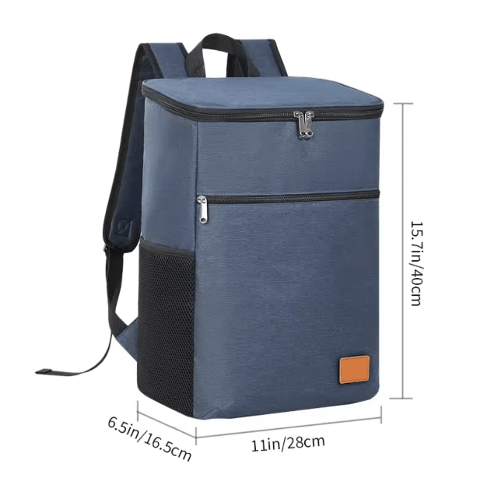 26L Insulated Cooler Backpack Leakproof Thermal Picnic Bag 9