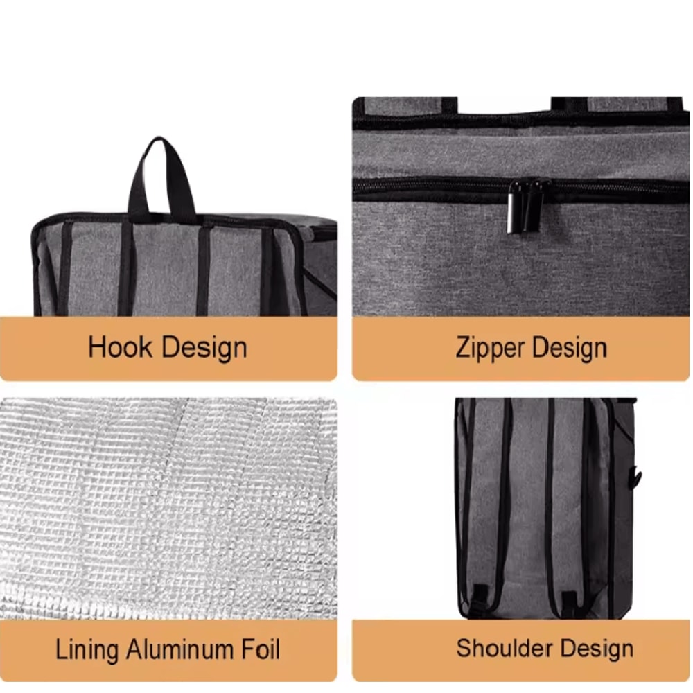 26L Insulated Cooler Backpack Leakproof Thermal Picnic Bag 2