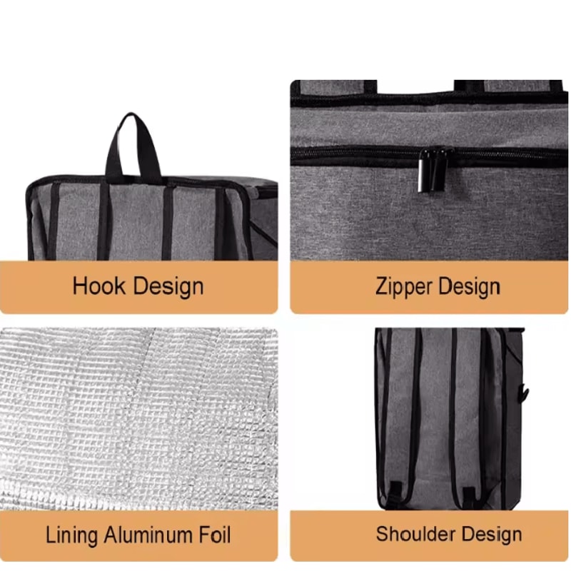 26L Insulated Cooler Backpack Leakproof Thermal Picnic Bag 2