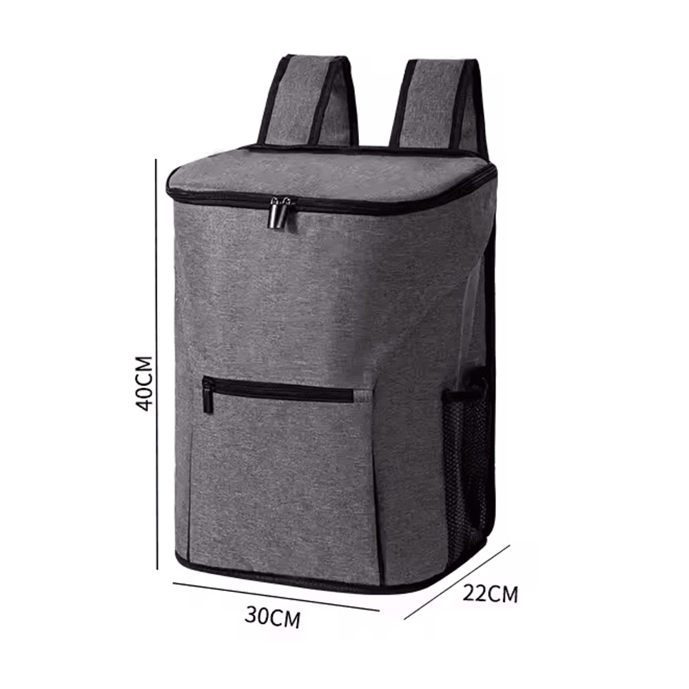 26L Insulated Cooler Backpack Leakproof Thermal Picnic Bag 5