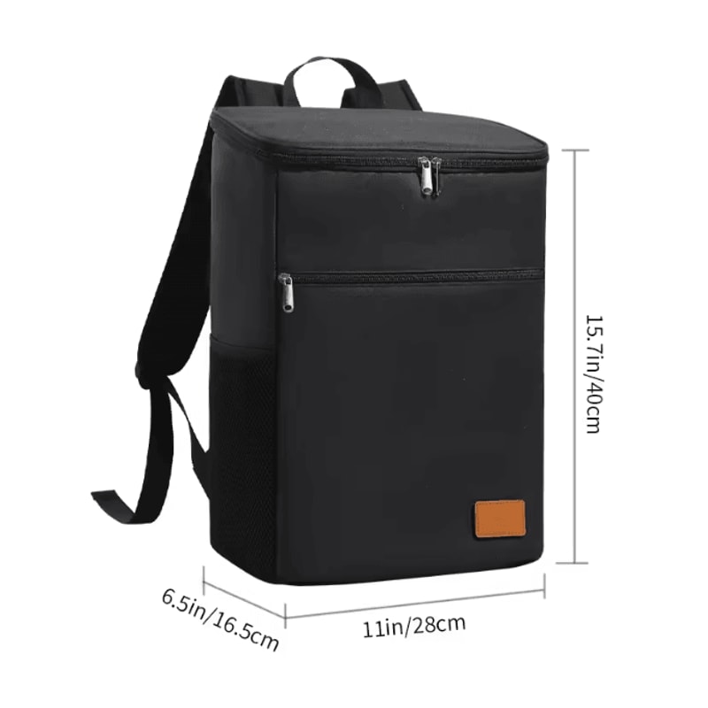 26L Insulated Cooler Backpack Leakproof Thermal Picnic Bag 6