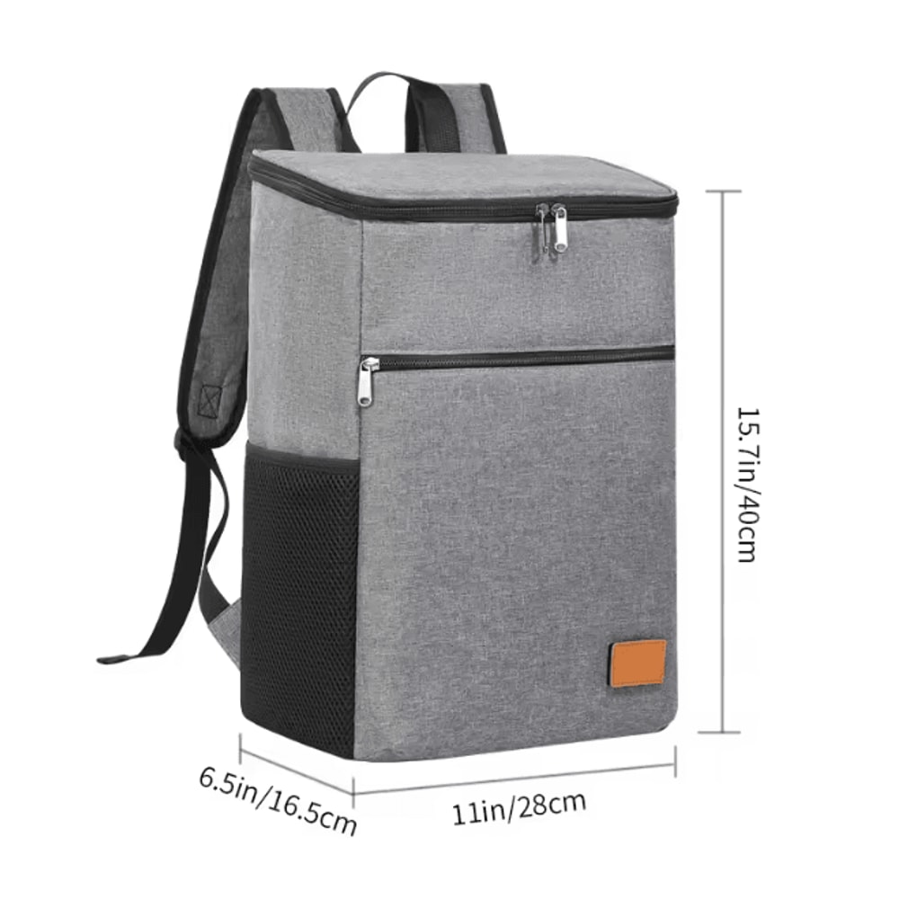 26L Insulated Cooler Backpack Leakproof Thermal Picnic Bag 7