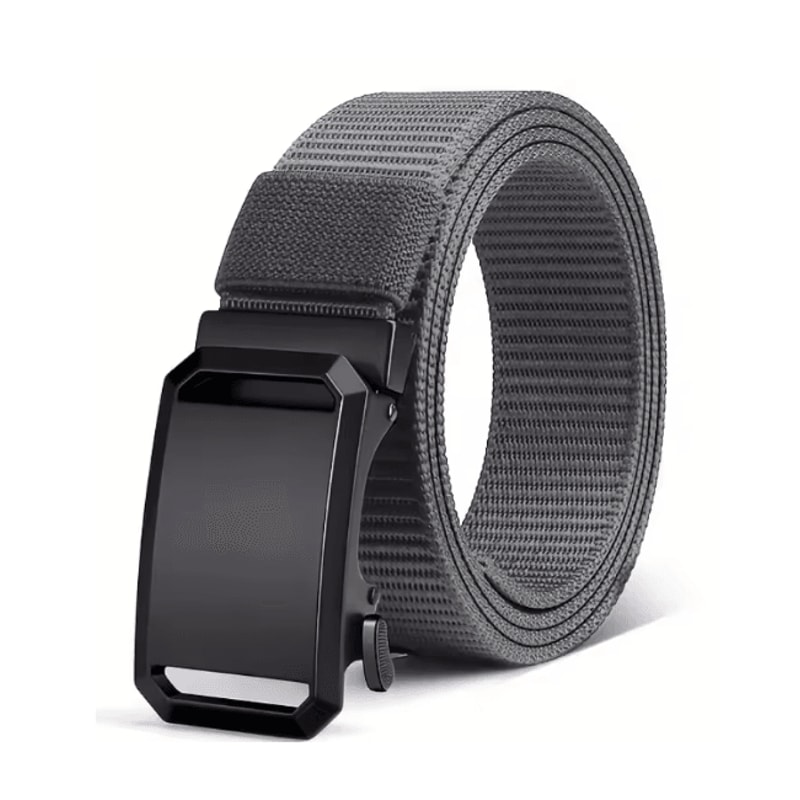 Automatic Buckle Tactical Canvas Belt For Men Outdoor And Workwearb 7
