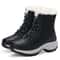FrostStep Waterproof Womens Winter Platform Boots With Warm Fur Lining 8