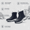 FrostStep Waterproof Womens Winter Platform Boots With Warm Fur Lining 6
