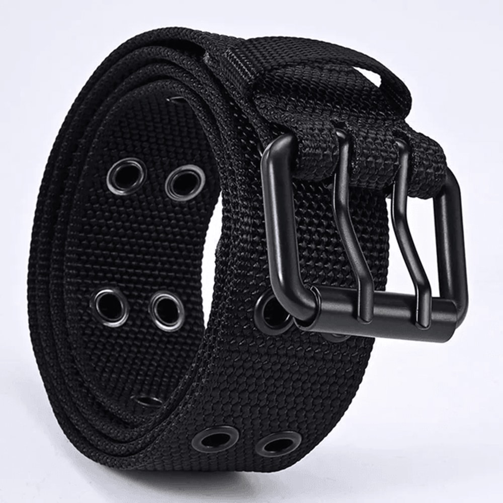Mens Breathable Nylon Belt Lightweight Pin Buckle Outdoor Casual 0
