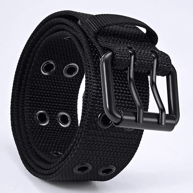 Mens Breathable Nylon Belt Lightweight Pin Buckle Outdoor Casual 0