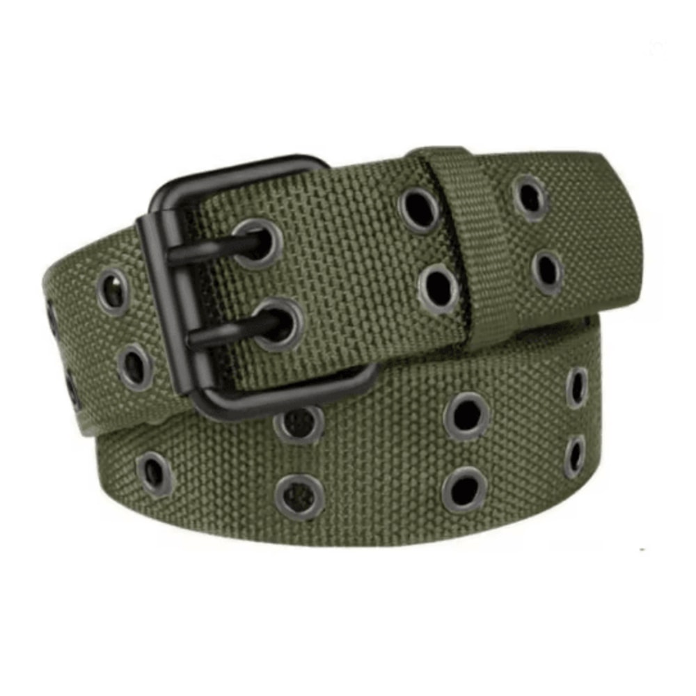 Mens Breathable Nylon Belt Lightweight Pin Buckle Outdoor Casual 5