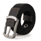 LUDIVIS Canvas Tactical Belt Heavy Duty Casual Outdoor 4