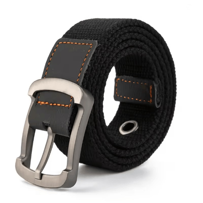 LUDIVIS Canvas Tactical Belt Heavy Duty Casual Outdoor 4