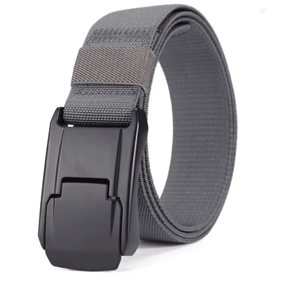 Unisex Stretch Nylon Work Belt Quick Release Buckle 5
