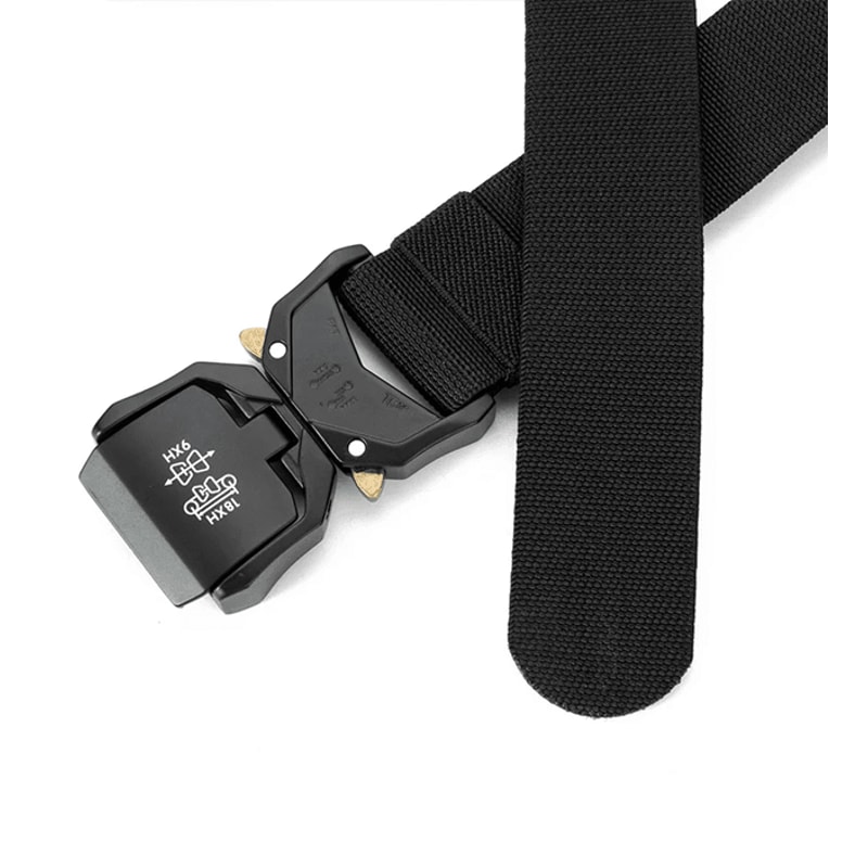 Mens Outdoor Elastic Work Belt Quick Release Buckle 1
