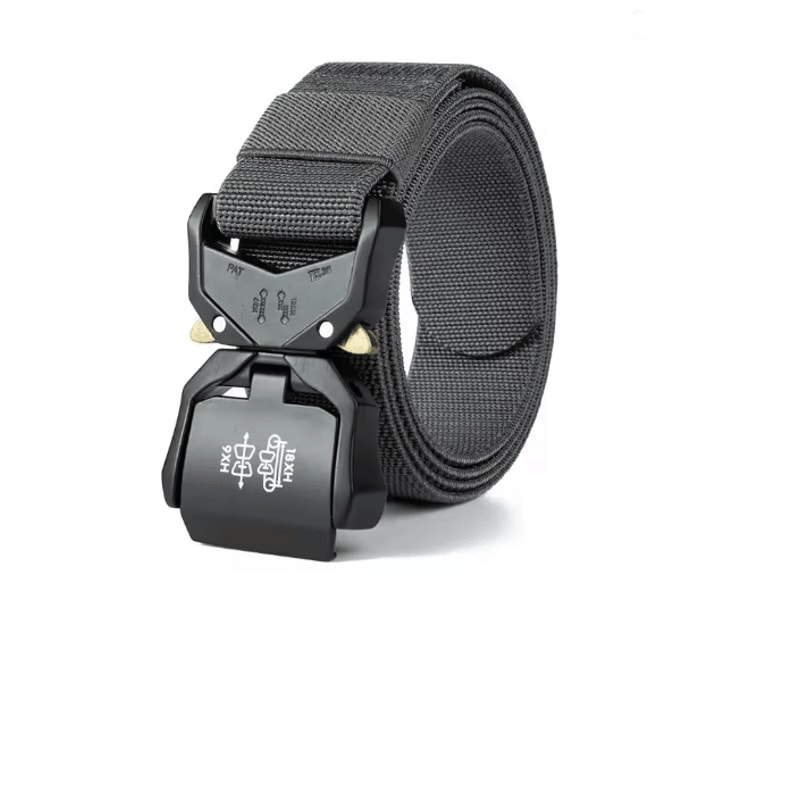 Mens Outdoor Elastic Work Belt Quick Release Buckle 2