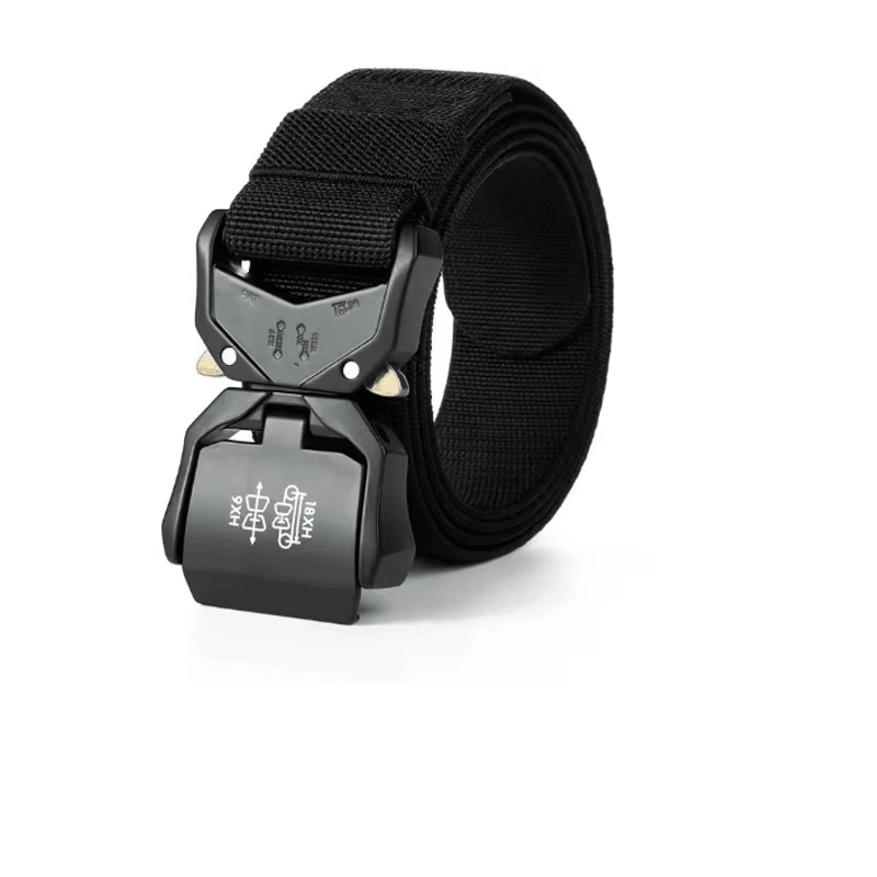 Mens Outdoor Elastic Work Belt Quick Release Buckle 3