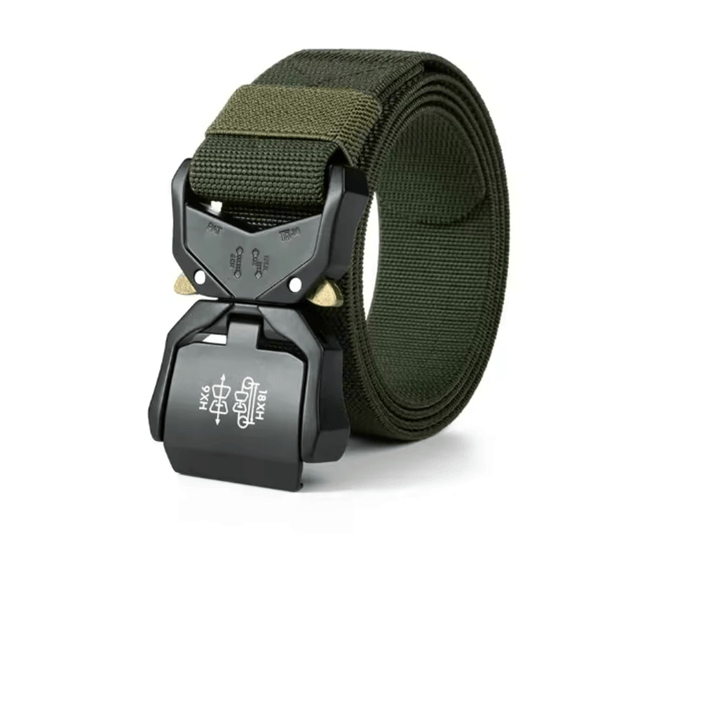 Mens Outdoor Elastic Work Belt Quick Release Buckle 4