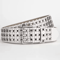 Unisex Punk Studded Street Belt Square Bead Design 4